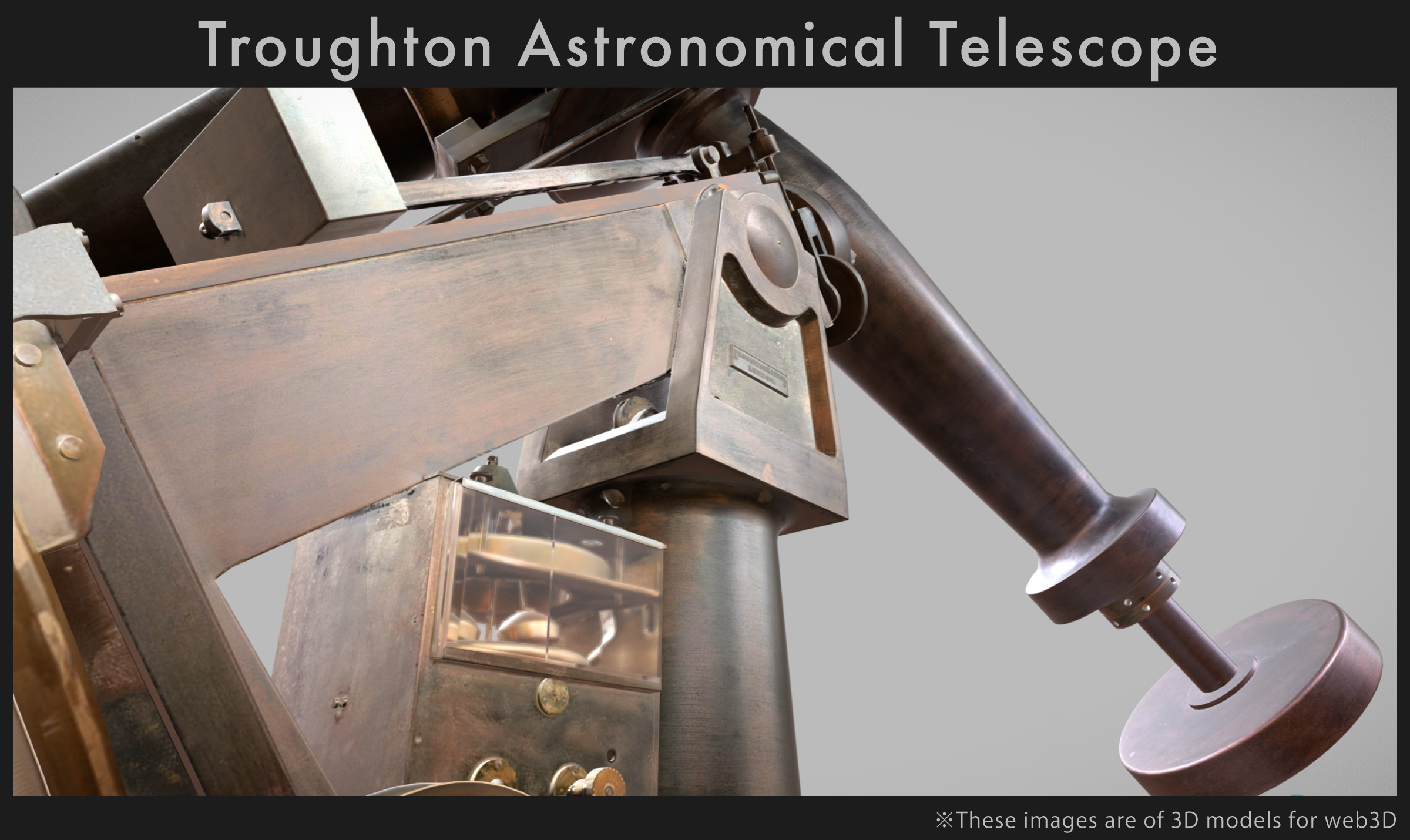Troughton Astronomical Telescope 3D scanning model